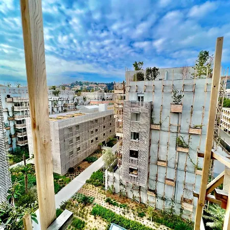 Riviera - Superbe 3 Pieces Avec Terrasse Plein Sud Et Parking Ac- La Terrasse Du Jardin Du Ray Nice