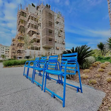 Riviera - Superbe 3 Pieces Avec Terrasse Plein Sud Et Parking Ac- La Terrasse Du Jardin Du Ray Apartment
